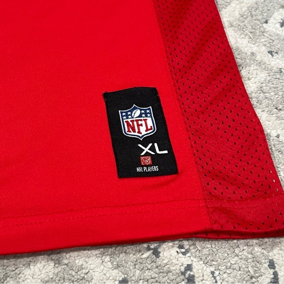 Kansas City Chiefs KC Football # 7 CASSEL Boys NFL Jersey Size XL 18 - 20 RED - Picture 3 of 11